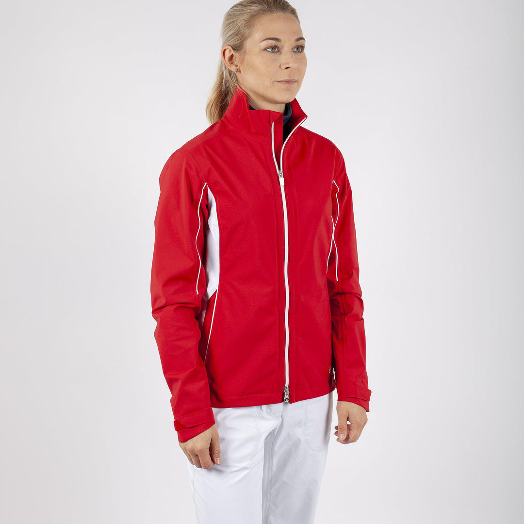 Aila is a Waterproof jacket for Women in the color Red(1)