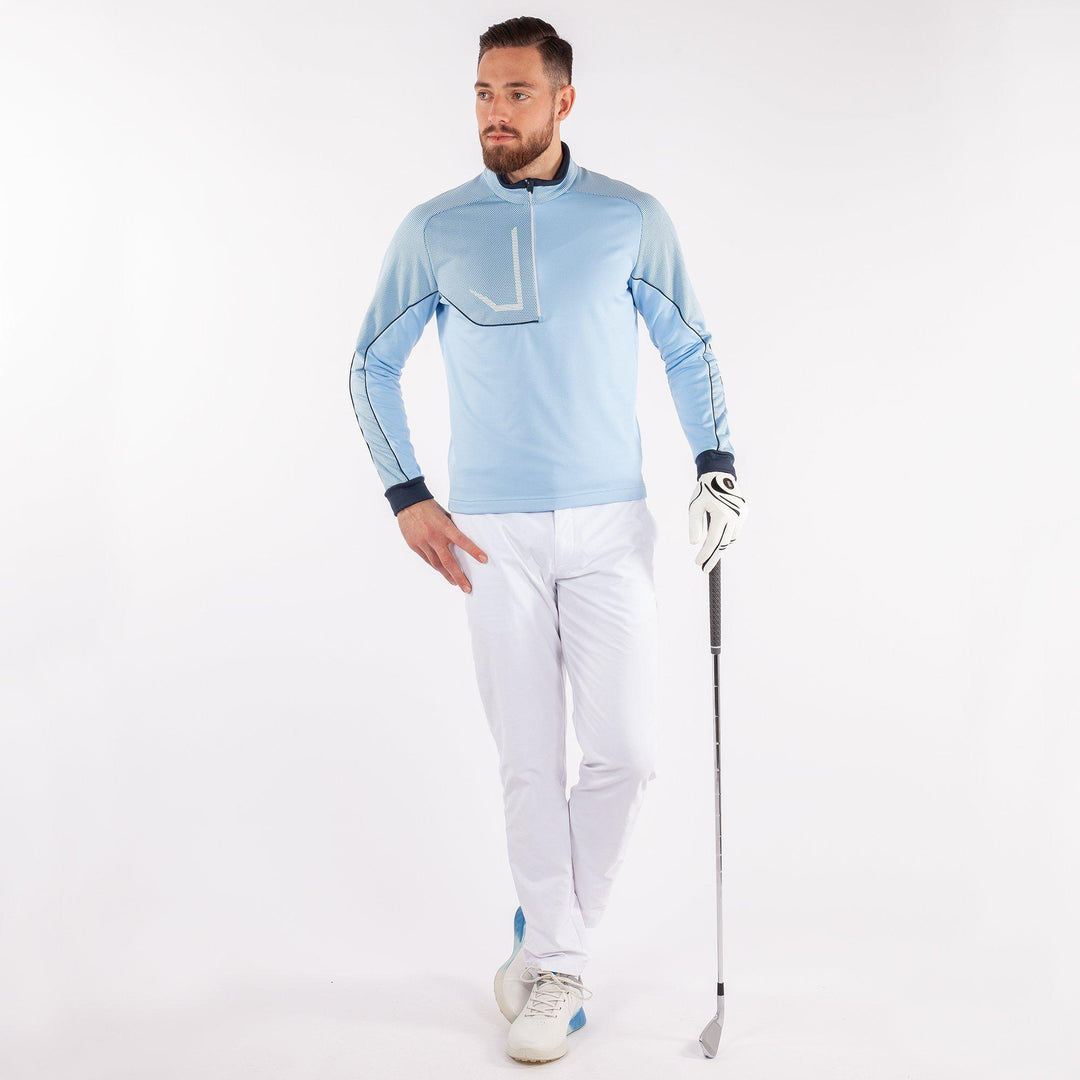 Daxton is a Insulating golf mid layer for Men in the color Blue Bell(5)