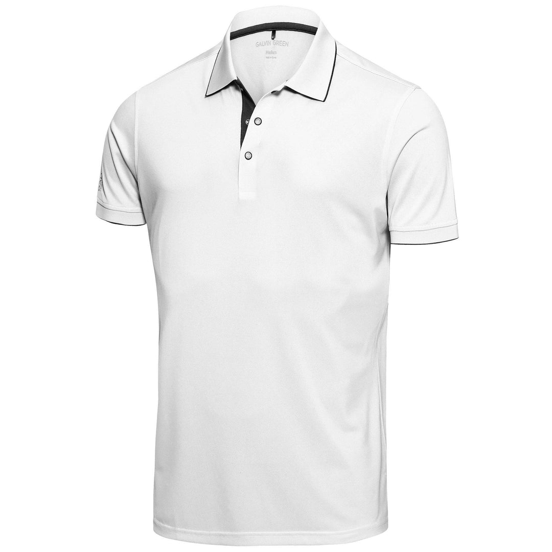 sMarty is a Breathable short sleeve shirt for Men in the color White(0)