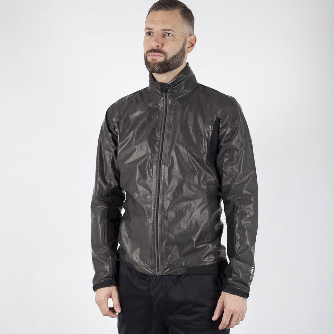 Angus is a Waterproof jacket for Men in the color Sharkskin(1)