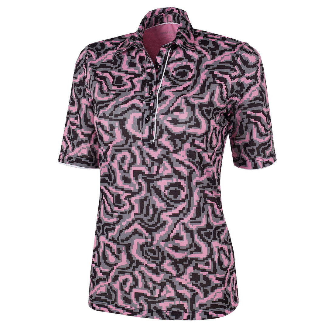 Marissa is a Breathable short sleeve shirt for Women in the color Fantastic Pink(0)