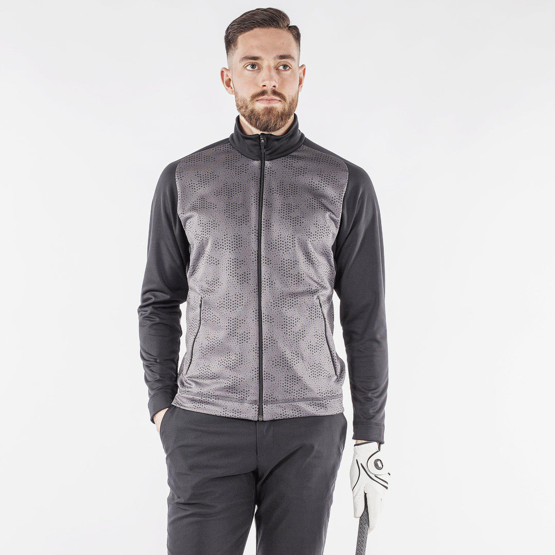 Dason is a Insulating golf mid layer for Men in the color Forged Iron(1)
