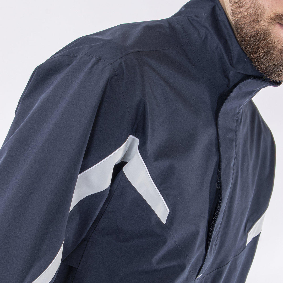 Abe is a Waterproof jacket for Men in the color Sporty Blue(3)