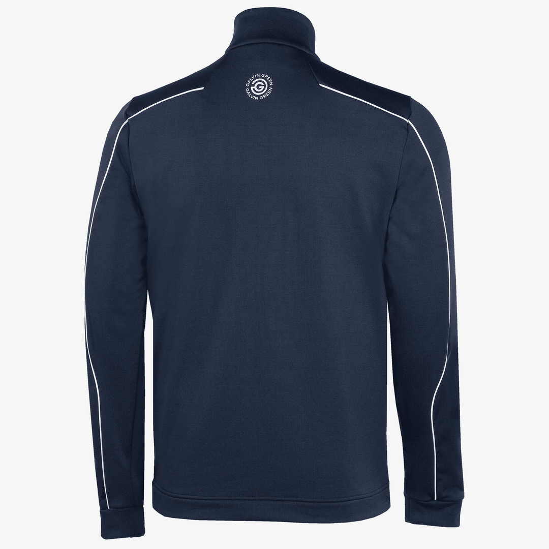 Dave is a Insulating golf mid layer for Men in the color Navy/White(8)