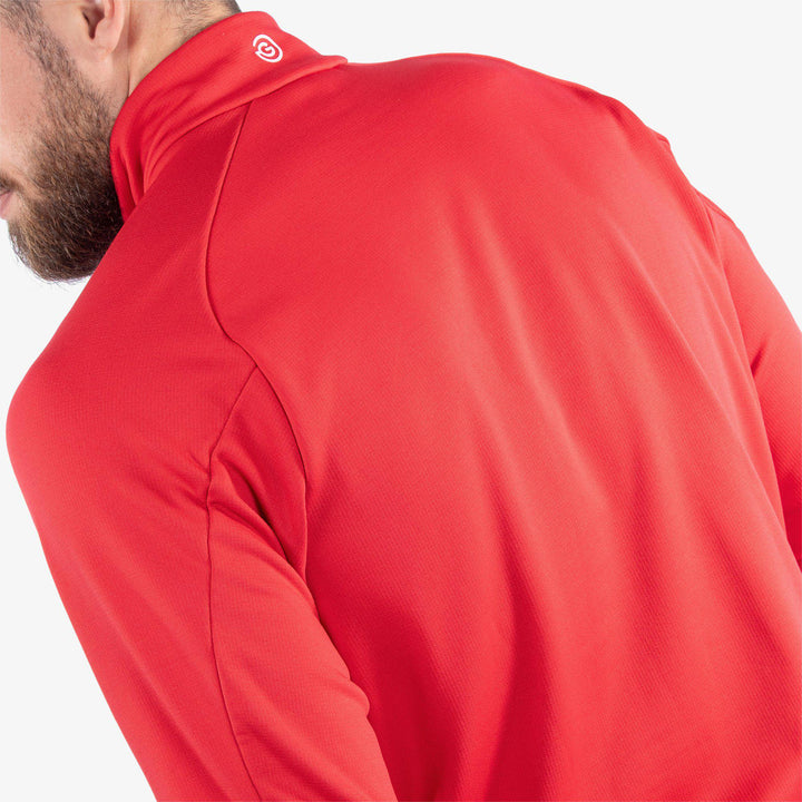 Drake is a Insulating golf mid layer for Men in the color Red(5)