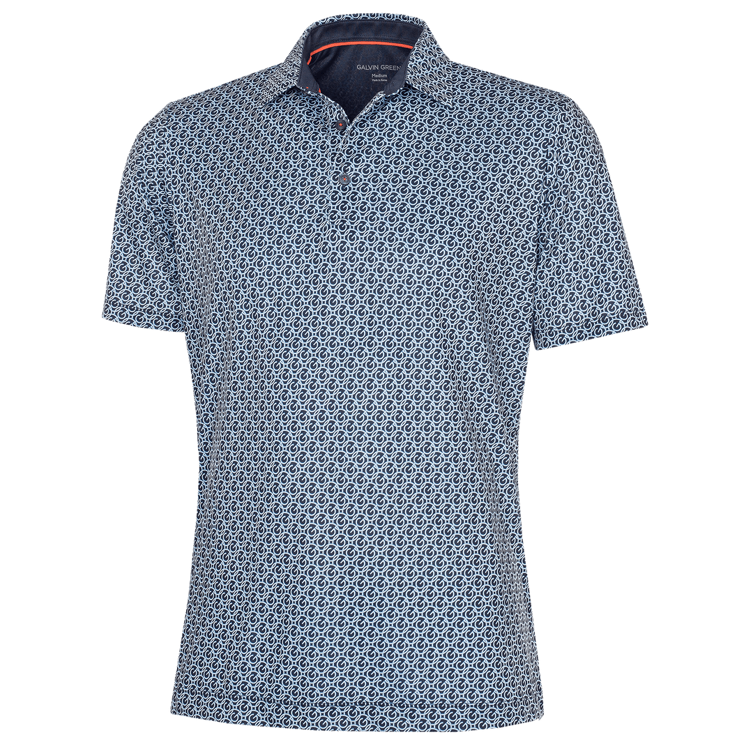 Mauro is a Breathable short sleeve shirt for Men in the color Navy(0)