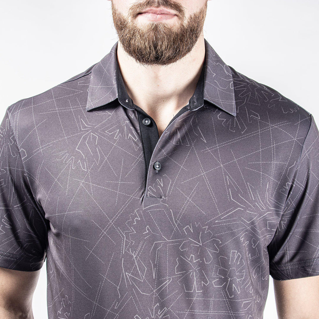 Maverick is a Breathable short sleeve shirt for Men in the color Black(4)