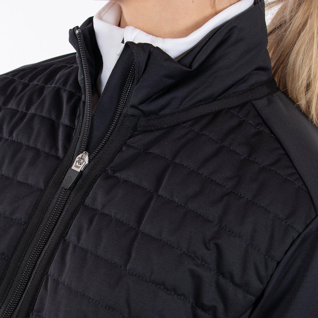 Lorene is a Windproof and water repellent jacket for Women in the color Black(2)