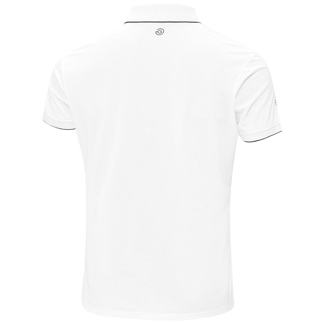 sMarty is a Breathable short sleeve shirt for Men in the color White(2)