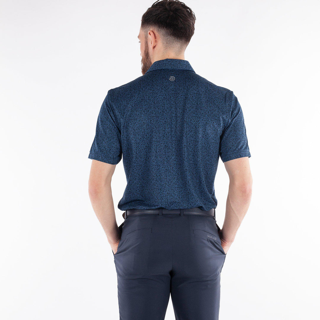 Marco is a Breathable short sleeve shirt for Men in the color Navy(2)