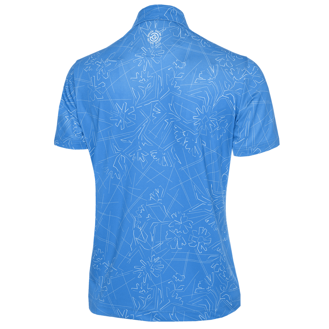 Maverick is a Breathable short sleeve shirt for Men in the color Blue Bell(9)