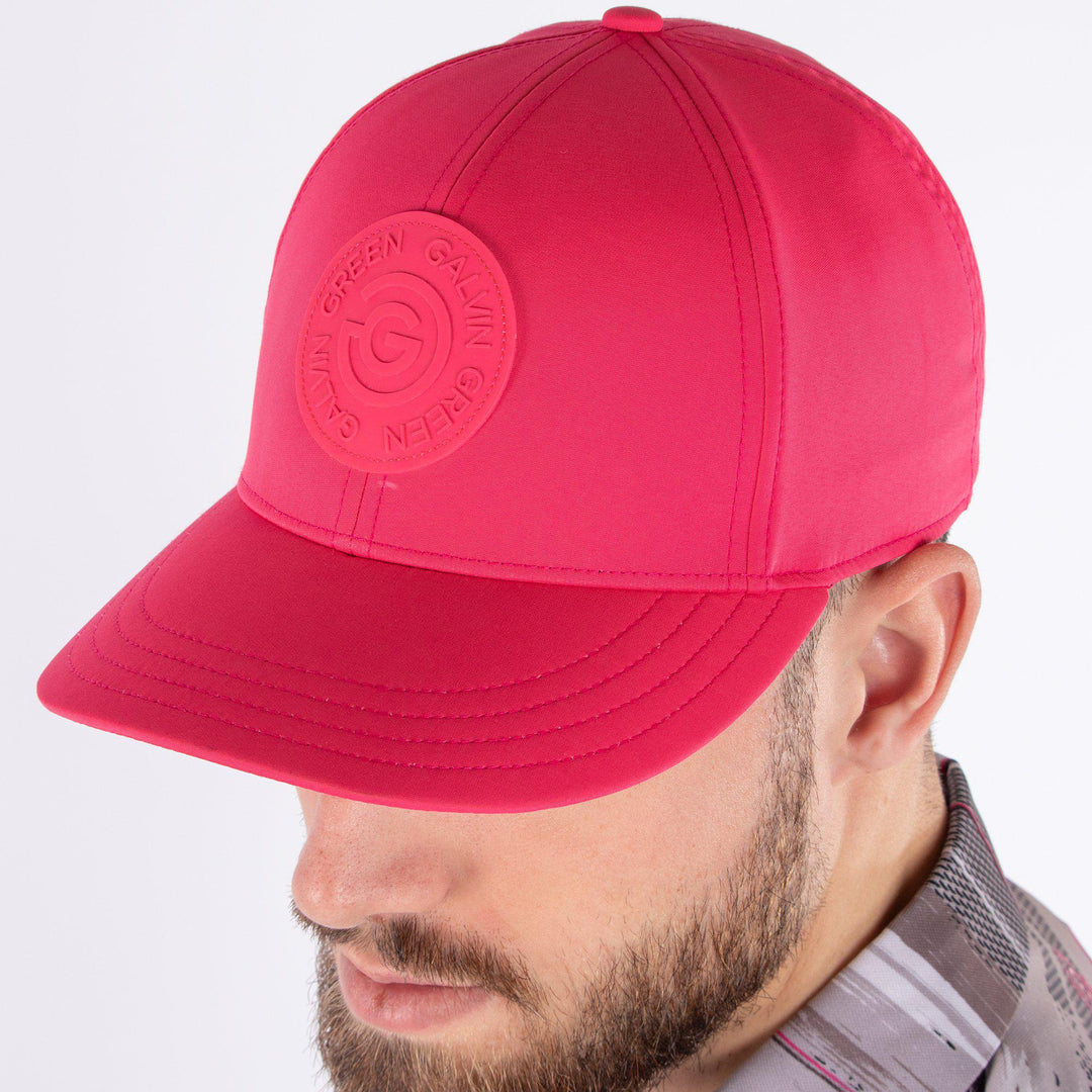 Spike is a Golf cap in the color Fantastic Pink(2)