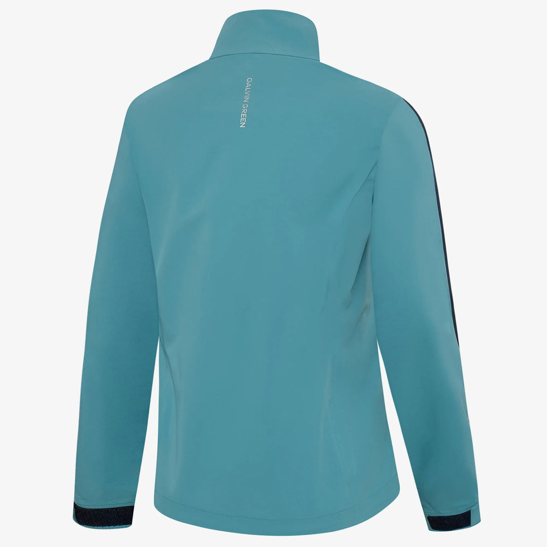 Abby is a Waterproof golf jacket for Women in the color Storm Blue/Navy(7)
