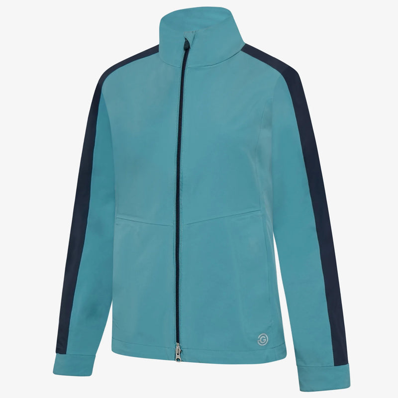 Abby is a Waterproof golf jacket for Women in the color Storm Blue/Navy(0)