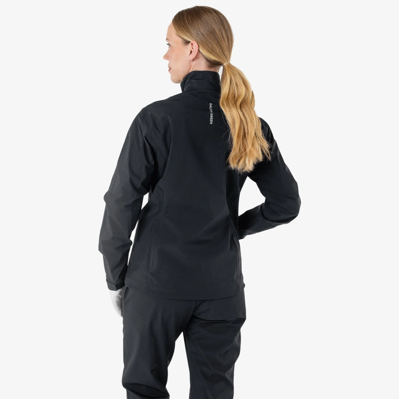 Abby is a Waterproof golf jacket for Women in the color Black(5)