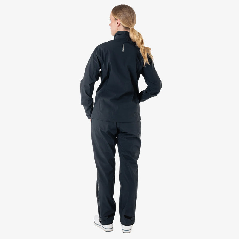 Abby is a Waterproof golf jacket for Women in the color Black(6)