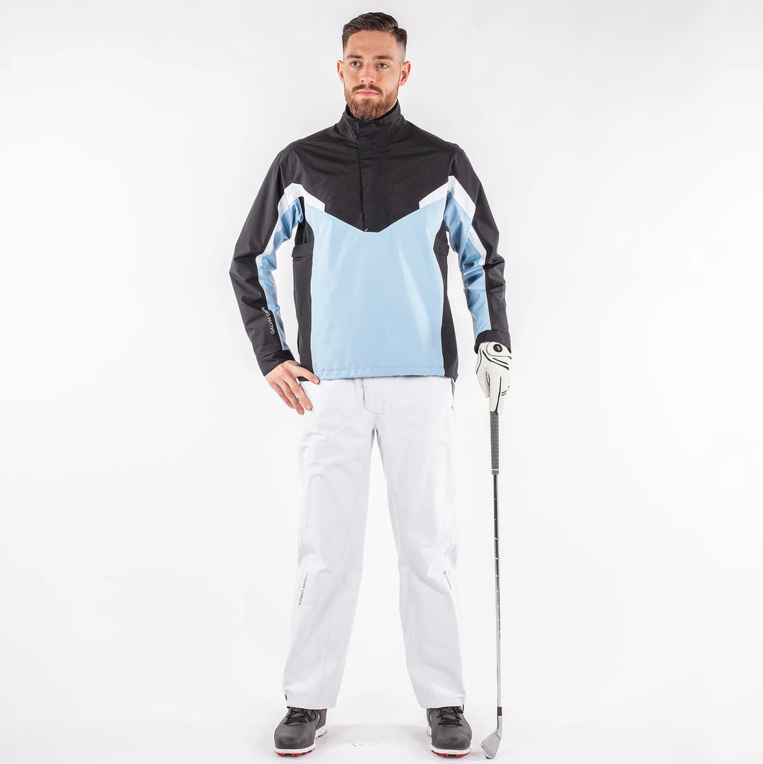 Abe is a Waterproof jacket for Men in the color Blue Bell(3)