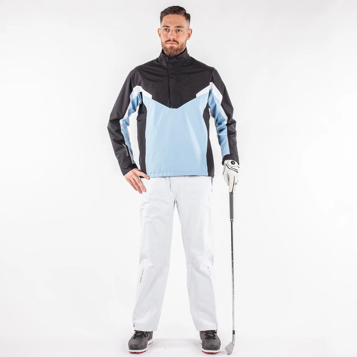 Abe is a Waterproof jacket for Men in the color Blue Bell(3)