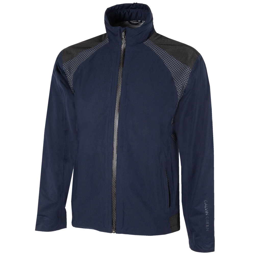 Action is a Waterproof golf jacket for Men in the color Navy(0)