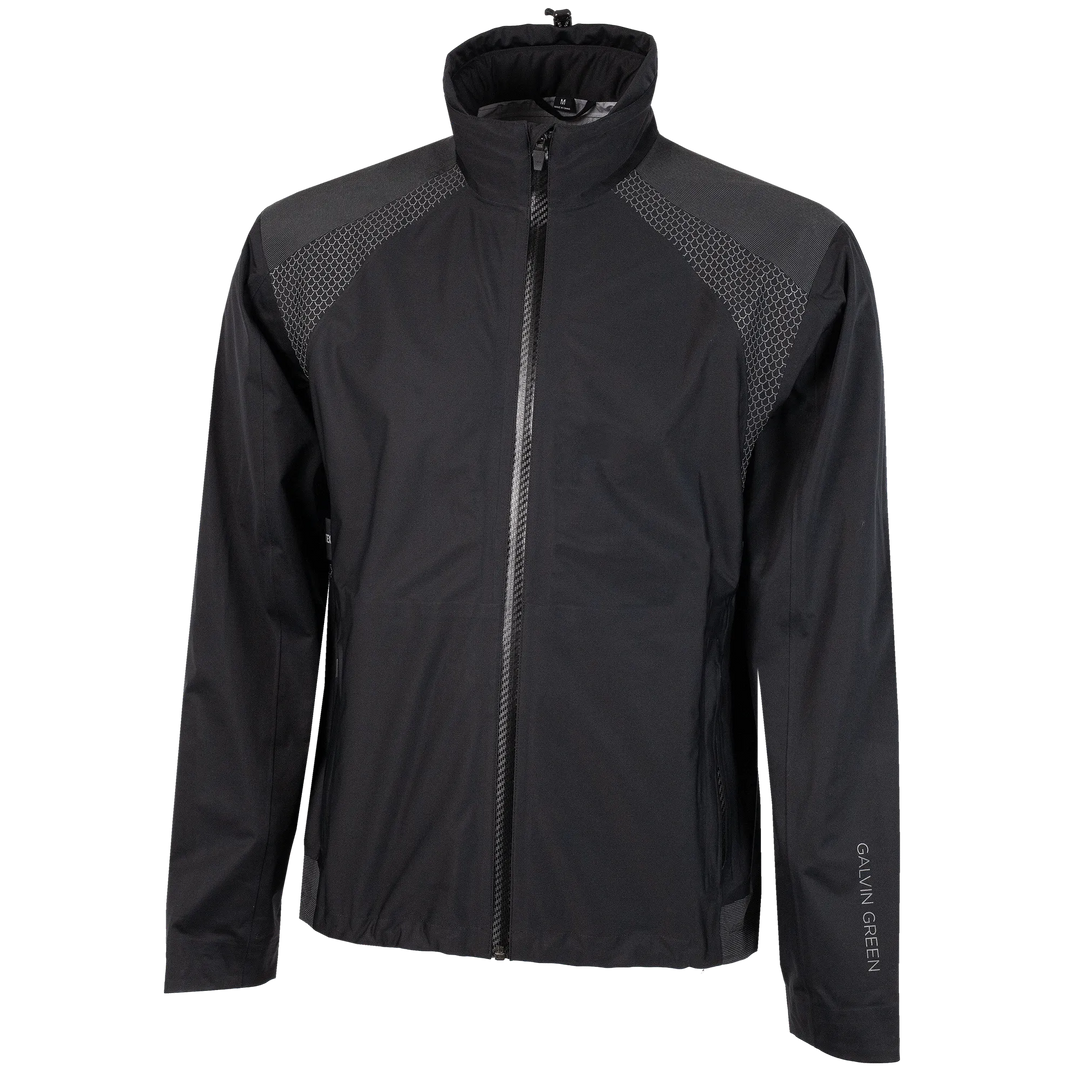 Action Waterproof golf jacket Black – Galvin Green