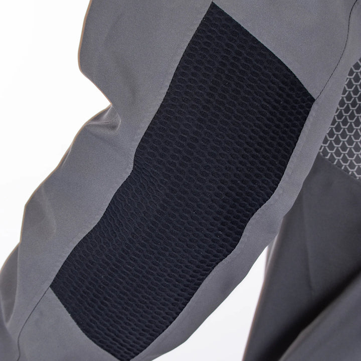 Action is a Waterproof golf jacket for Men in the color Forged Iron(6)