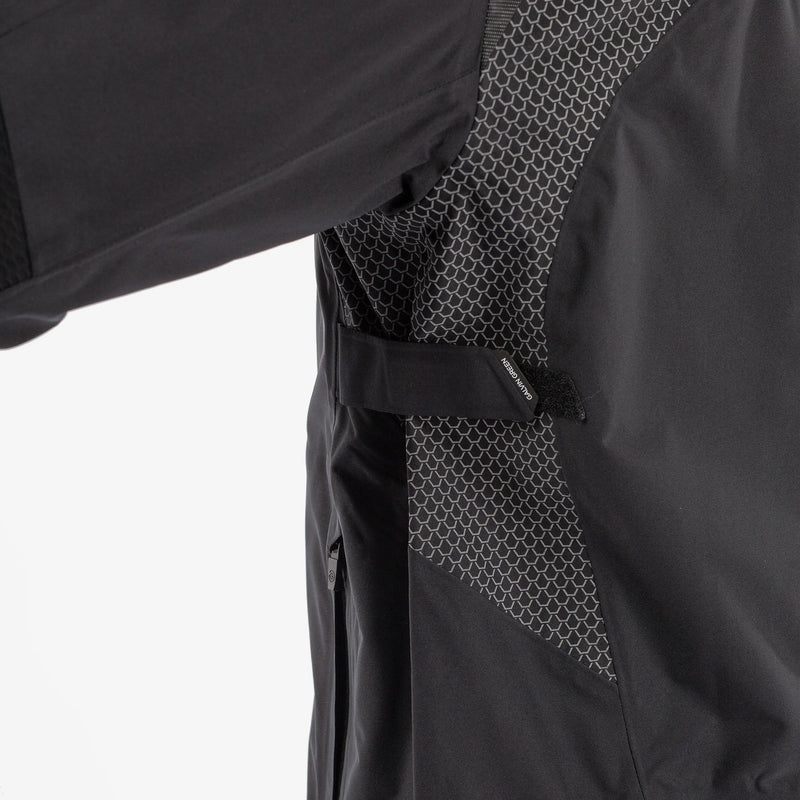 galvin green wet gear Action Waterproof golf jacket Black – Galvin Green