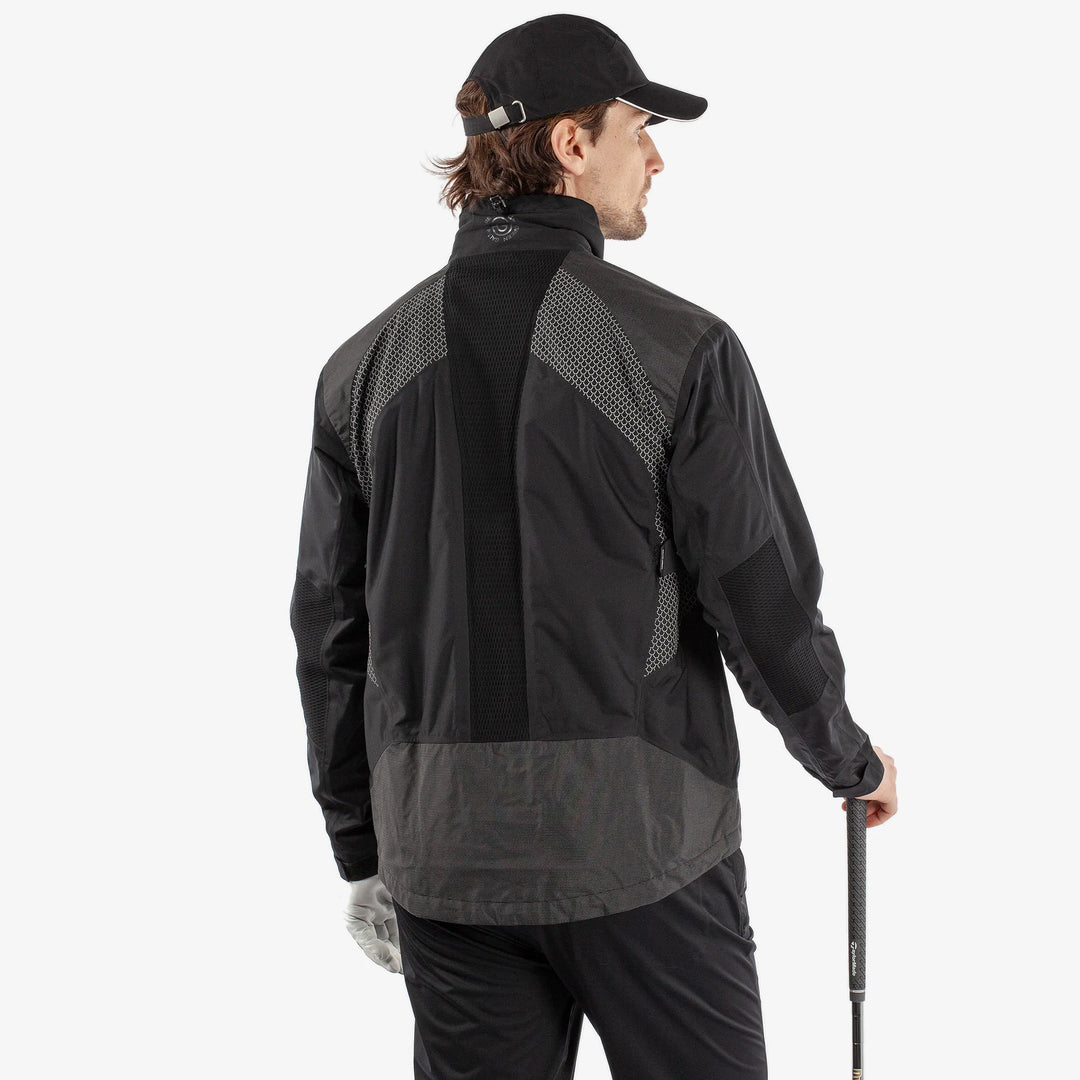 galvin green wet gear Action Waterproof golf jacket Black – Galvin Green