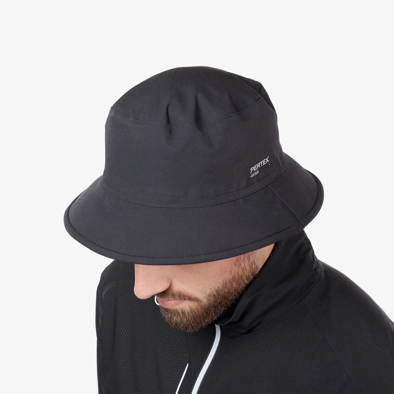 Addison Cresting is a Waterproof golf hat in the color Black(2)