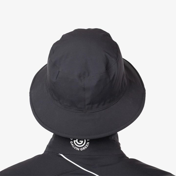 Addison Cresting is a Waterproof golf hat in the color Black(4)