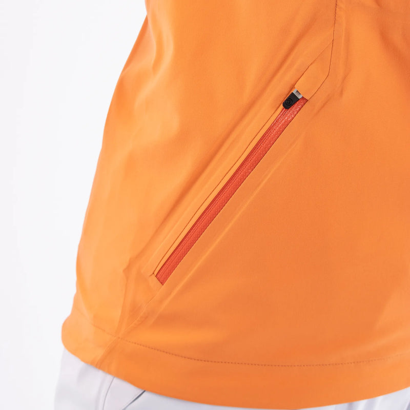 Adele is a Waterproof golf jacket for Women in the color Imaginary Pink(4)