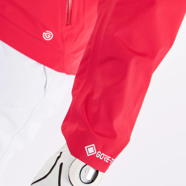 Adele is a Waterproof golf jacket for Women in the color Red(5)