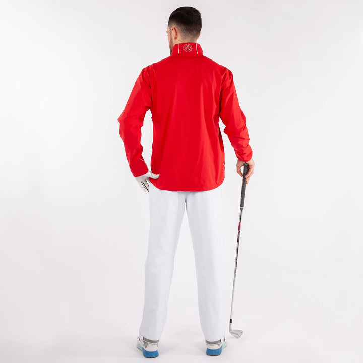 Aden is a Waterproof jacket for Men in the color Red(8)