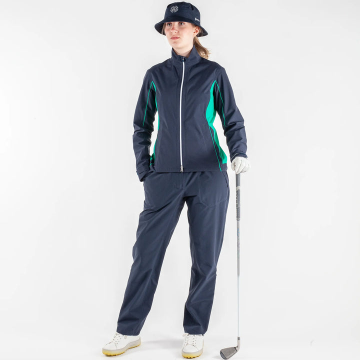 Aila is a Waterproof jacket for Women in the color Fantastic Blue(4)