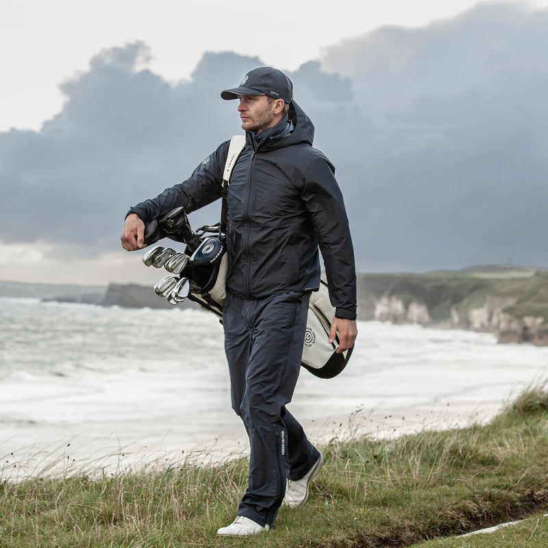 Akron is a Waterproof Golf Jacket for Men in the color Navy(14)