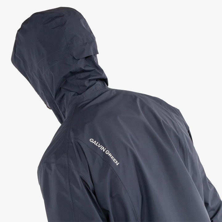 Akron is a Waterproof Golf Jacket for Men in the color Navy(6)