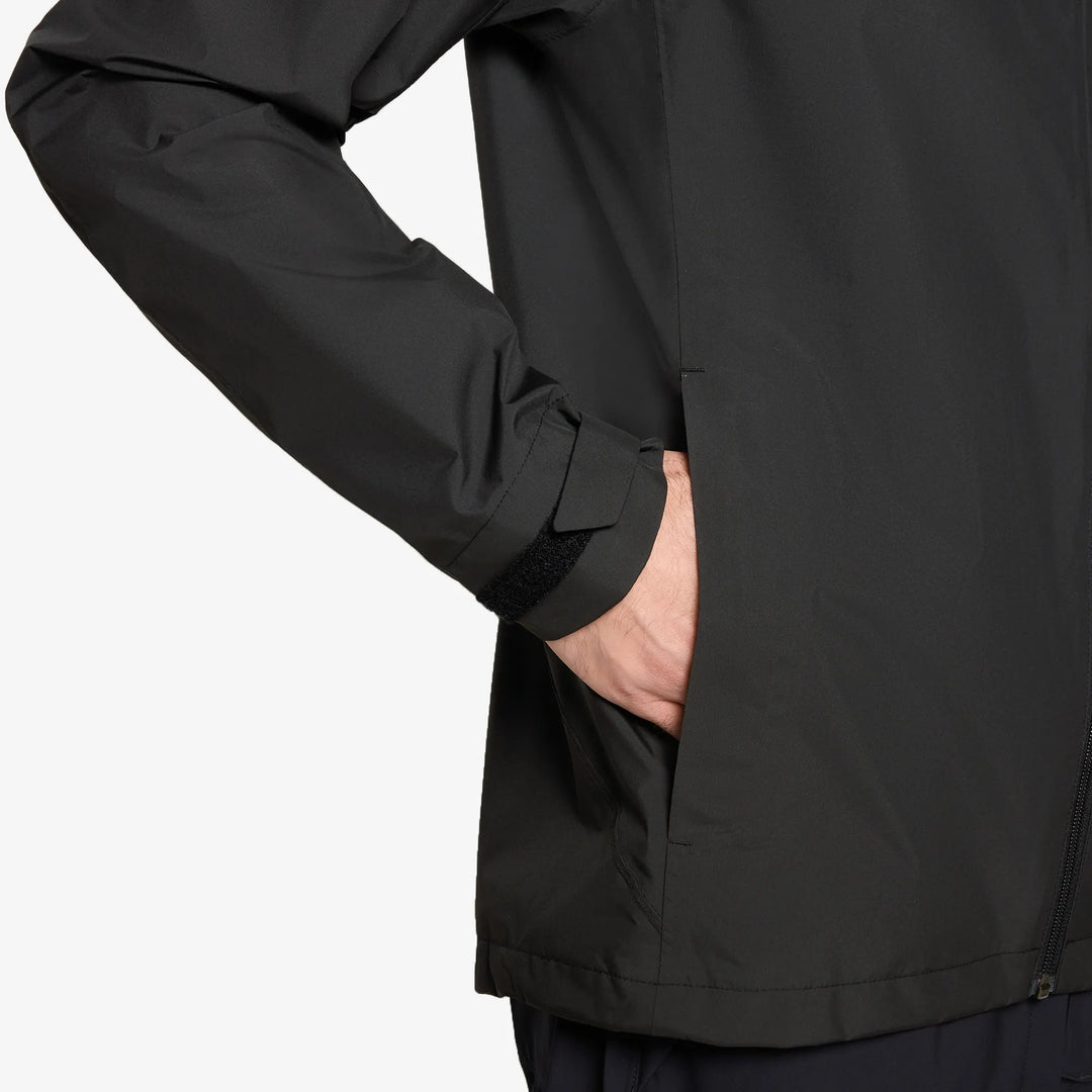 Akron is a Waterproof Golf Jacket for Men in the color Black(4)