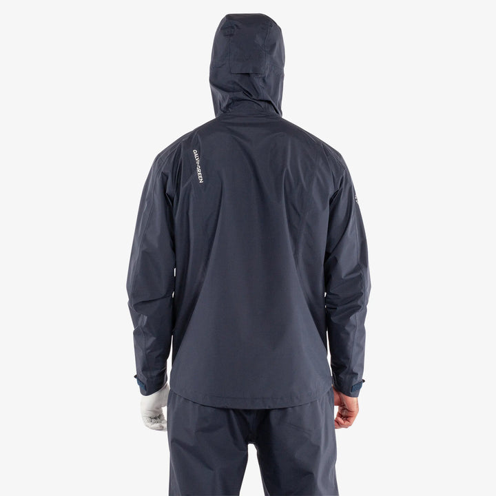 Akron is a Waterproof Golf Jacket for Men in the color Navy(9)