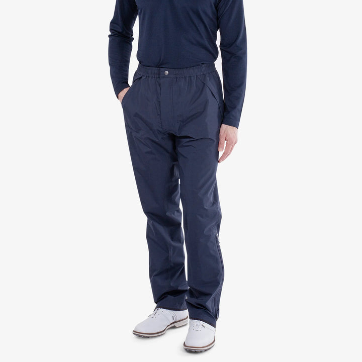 Alan is a Waterproof golf pants for Men in the color Navy(1)