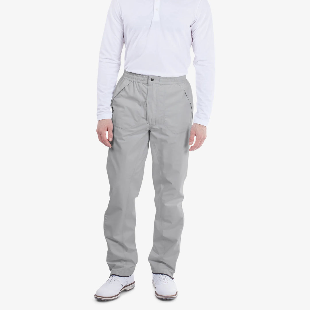 Alan Waterproof golf pants Cool Grey – Galvin Green - Main Image