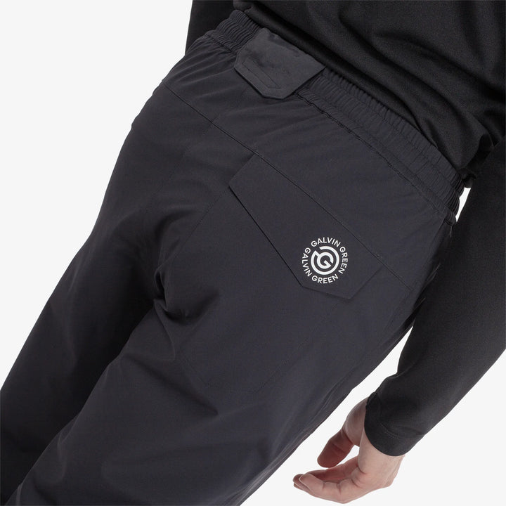 Alan is a Waterproof golf pants for Men in the color Black(6)