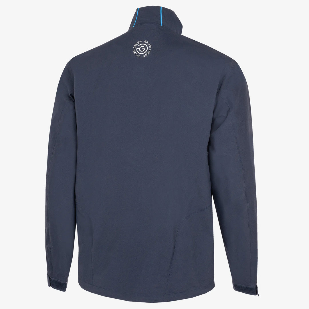 Albert is a Waterproof golf jacket for Men in the color Navy/White/Blue (9)