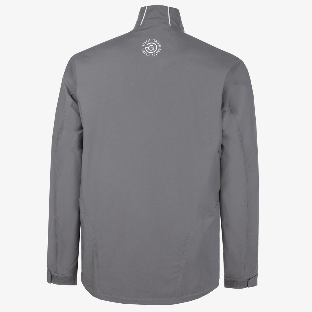 Albert is a Waterproof golf jacket for Men in the color Forged Iron/Sharkskin/Cool Grey(9)