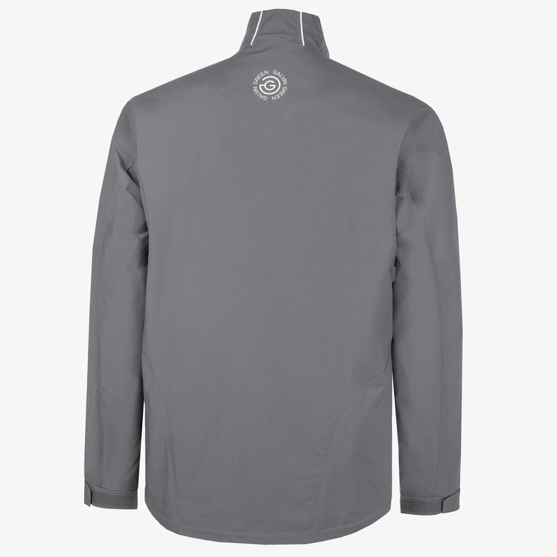 Albert is a Waterproof golf jacket for Men in the color Forged Iron/Sharkskin/Cool Grey(9)