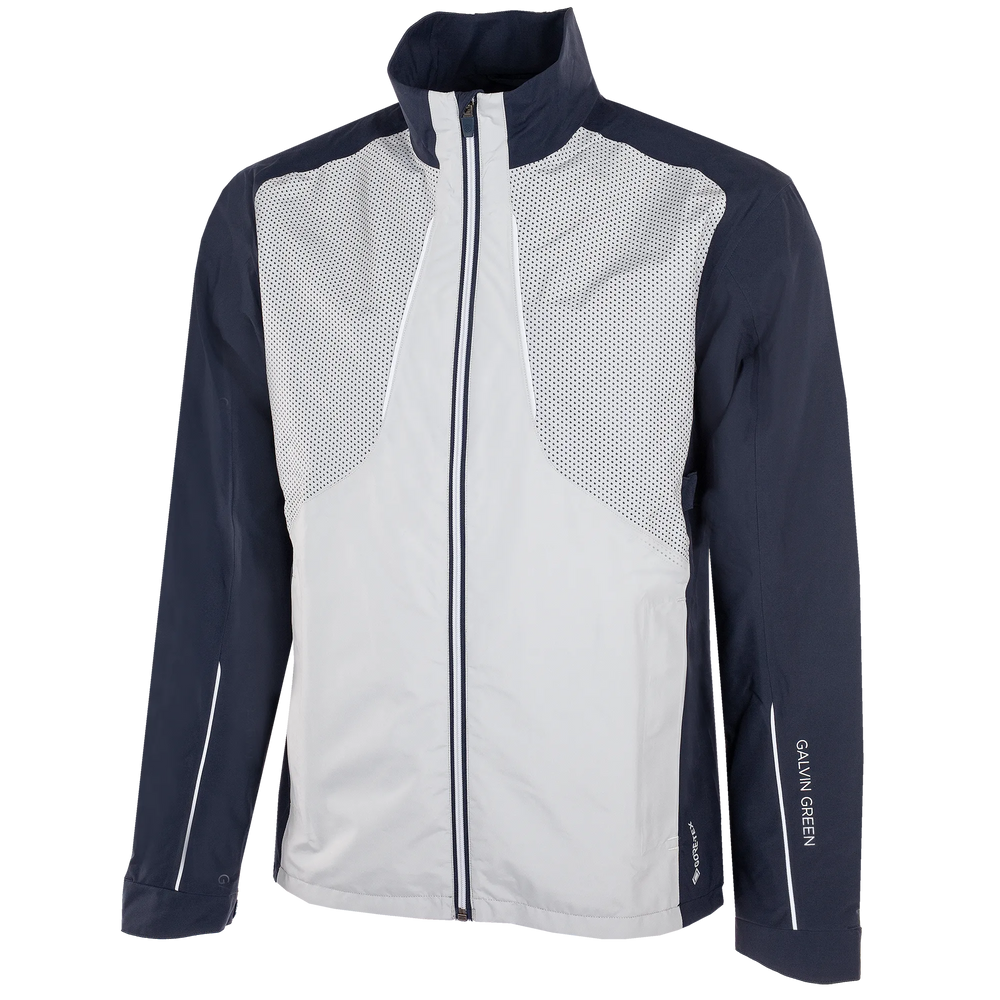 Albert is a Waterproof golf jacket for Men in the color Cool Grey(0)
