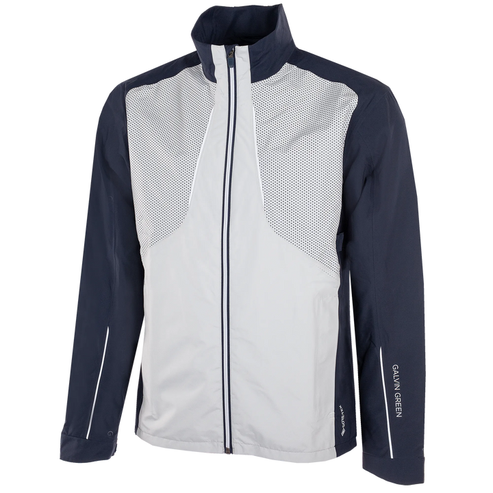 Albert is a Waterproof golf jacket for Men in the color Cool Grey(0)