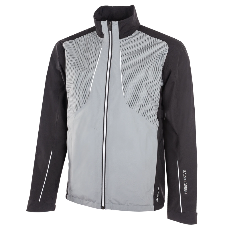 galvin green wet gear Albert Waterproof golf jacket Fantastic Black – Galvin Green