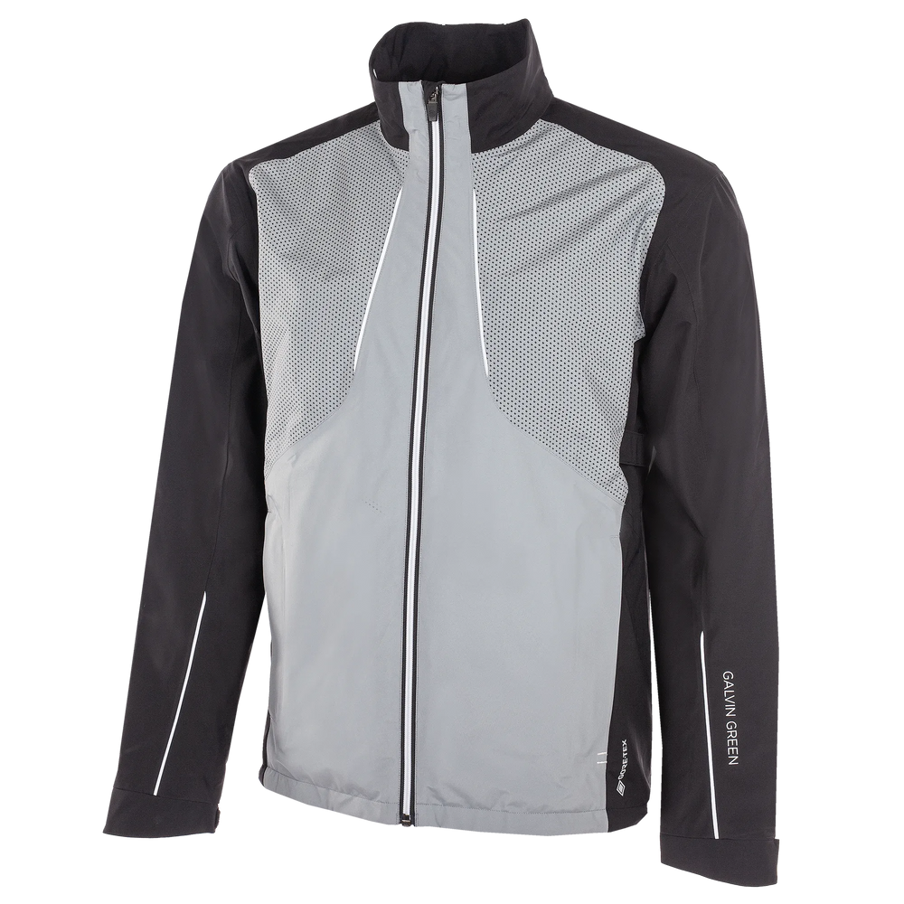 Albert is a Waterproof golf jacket for Men in the color Fantastic Black(0)