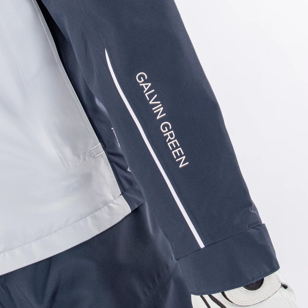 Albert is a Waterproof golf jacket for Men in the color Cool Grey(5)