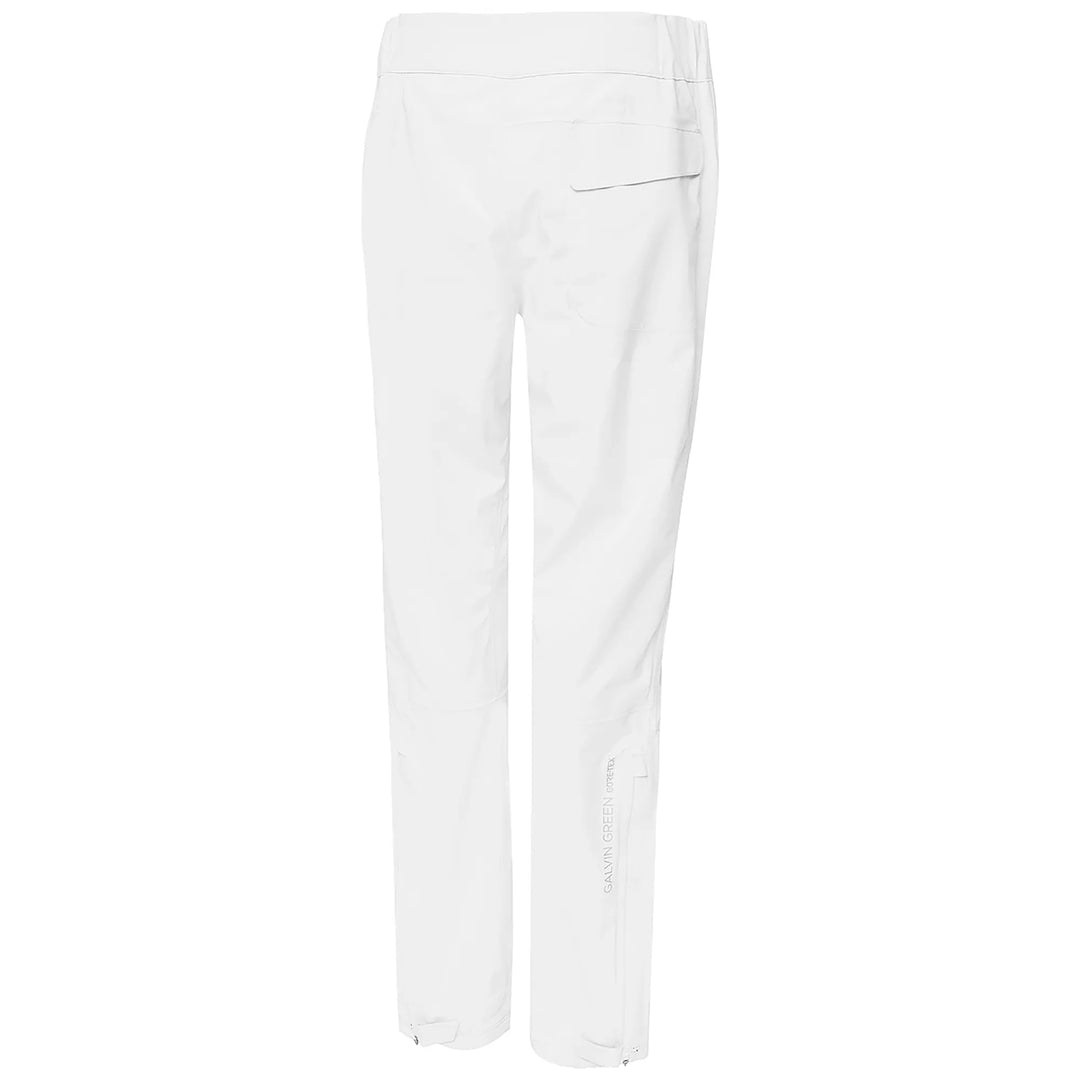 Alexandra is a Waterproof golf pants for Women in the color White(2)