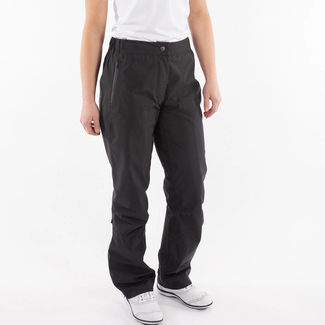 Alexandra is a Waterproof golf pants for Women in the color Black(1)